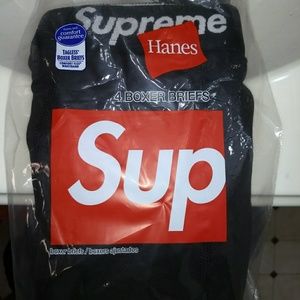 Brand New Unused Supreme Hanes Boxer Brief